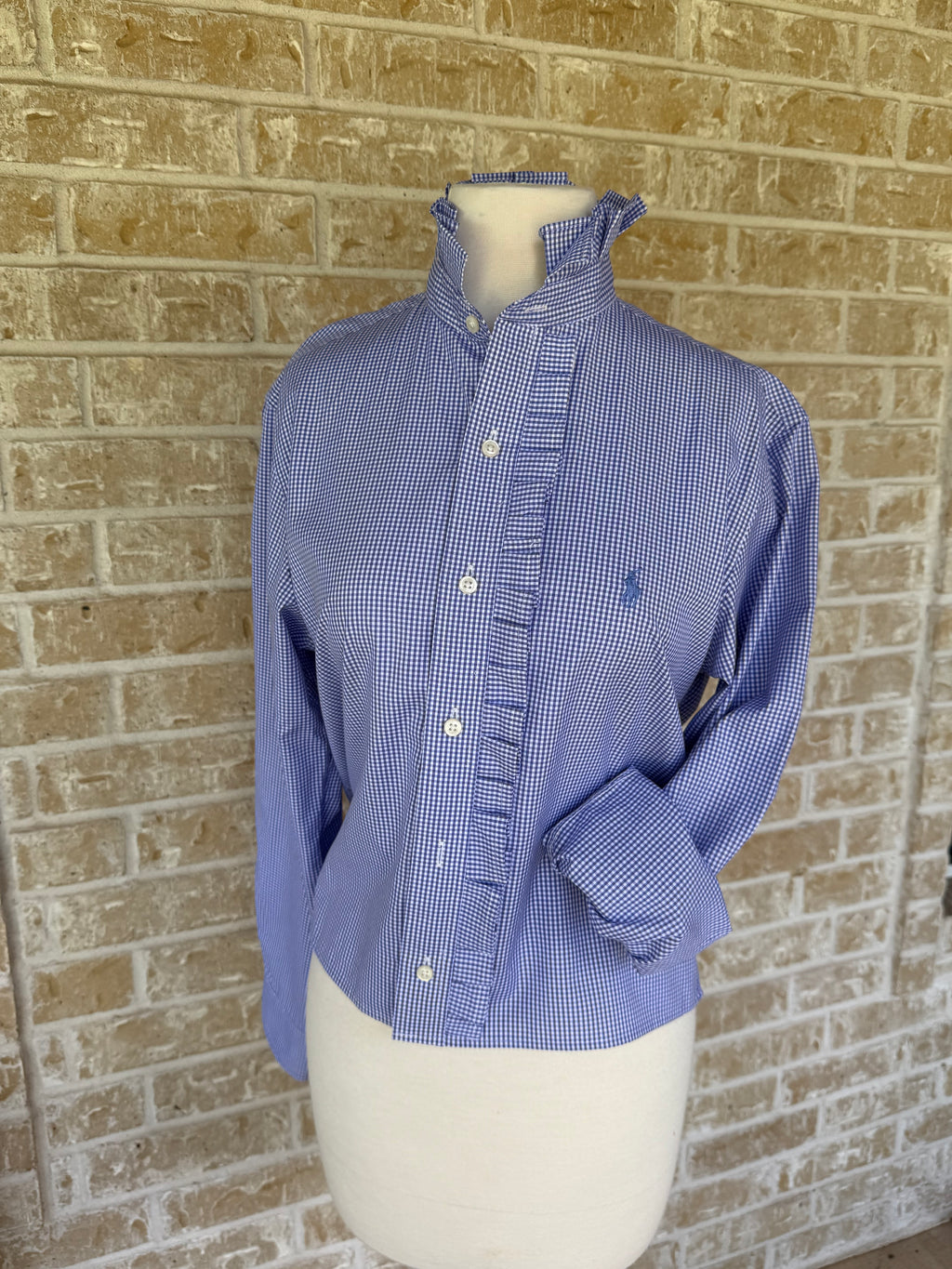 Blue Plaid Long Sleeve